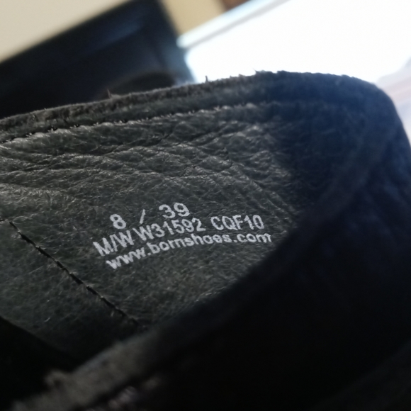 👡Born leather heeled mules Handcrafted👢Footwear,Nice Condition,Gift It. 🎁 - Picture 2 of 12